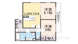 クリスタル・メゾン　Ｂ棟間取り図面