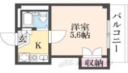 レオパレス光善寺第２間取り図面