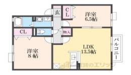 カルチェ青垣間取り図面