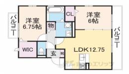 ヴィル　アンシェンヌ間取り図面