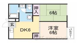 コーポユーエムイー間取り図面