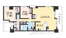 パラドール京都下鴨間取り図面
