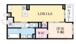 シャレム・オールＴ間取り図面