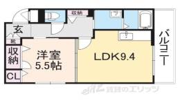 ウエスト　ヴィレッジ３間取り図面