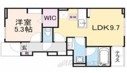 カーサベルデ１間取り図面