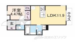 シャルムルーチェ間取り図面