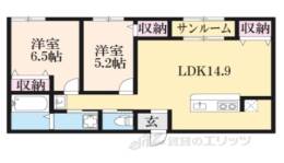 ラ・トゥール水口間取り図面