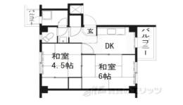 香里ヶ丘西団地Ｄ３６号棟間取り図面