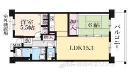 香里ケ丘けやき東街団地２号棟間取り図面