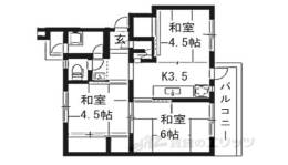 香里ヶ丘西団地Ｄ２９号棟間取り図面