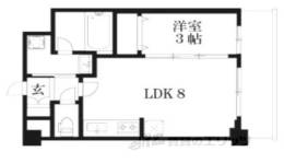 ピーノ京都西大路間取り図面