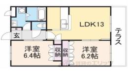 グランディール３間取り図面