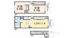 ガーデンコートＣＭＫ間取り図面