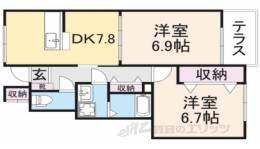 ア・ラ・モード１間取り図面