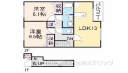 ア・ラ・モード１間取り図面