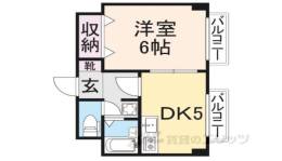 フォンティーヌ香里園間取り図面