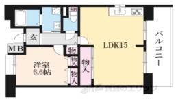 香里ケ丘みずき街団地８号棟間取り図面