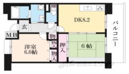 香里ケ丘みずき街団地８号棟間取り図面