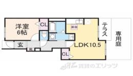 サンヒルズ楠葉間取り図面