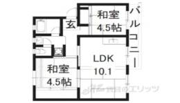 中登美第３団地Ｃ１１号棟間取り図面