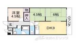 メゾン大和東生駒間取り図面