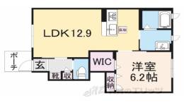 シャーメゾンコートＫ間取り図面