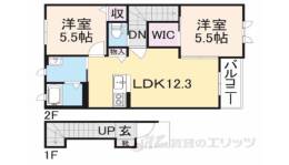 シャーメゾンコートＫ間取り図面