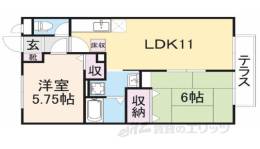 サンクコール朝和ＡＢ間取り図面