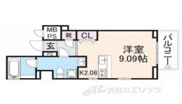 ＳｔｏＲＫ　Ｒｅｓｉｄｅｎｃｅ枚方新町間取り図面