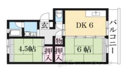 釈尊寺第二団地３７号棟間取り図面