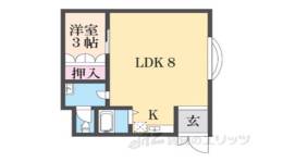 アートハウスなら間取り図面