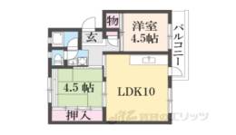 桜丘団地７号棟間取り図面