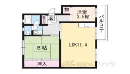 桜丘団地１９号棟間取り図面