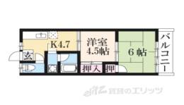 雲村ハイツ２間取り図面