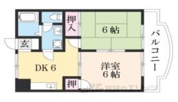 アコーシャル・ドゥのとがわ間取り図面