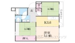 中宮第３団地４０号棟間取り図面