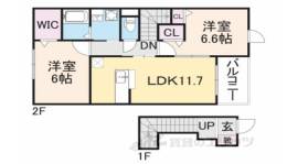 プラティーク１間取り図面
