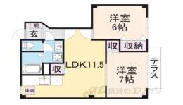 フロレスタ１間取り図面
