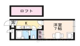 レオパレスM１ｋａｇｅ間取り図面
