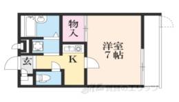 レオパレス萬代橋間取り図面