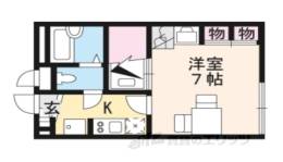 レオパレス白糸橋間取り図面