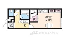 レオパレスステイブルー12間取り図面