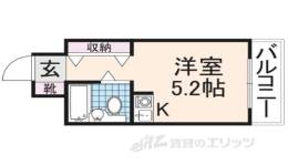シティパレス生駒Ｐ２間取り図面