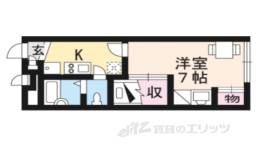 レオパレス西駅前間取り図面