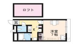 レオパレスエル　カルチェ間取り図面
