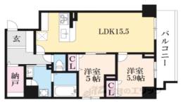 PADMA 烏丸御池間取り図面