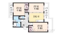 ハイエスト松栄２号館間取り図面