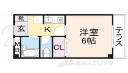 パーシモン東生駒間取り図面
