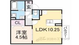 グランモア東九条３間取り図面