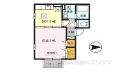 グランモア東九条３間取り図面